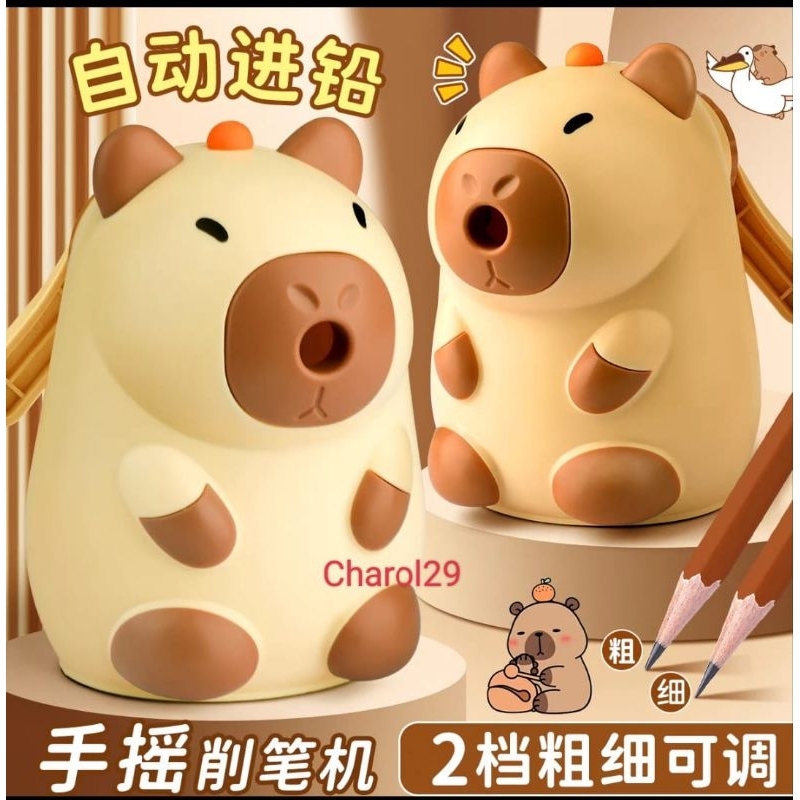 

serutan capybara/rautan pensil capybara/serutan anak anak
