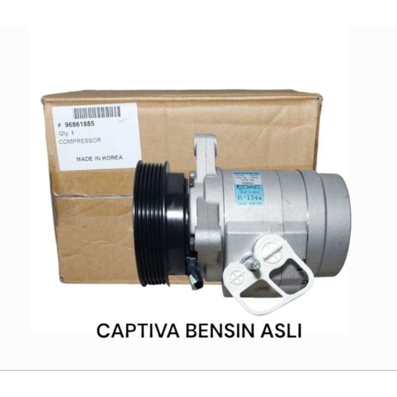 COMPRESSOR KOMPRESOR CHEVROLET CAPTIVA BENSIN LAMA CAPTIFA BENSIN NFL ASLI ORIGINAL