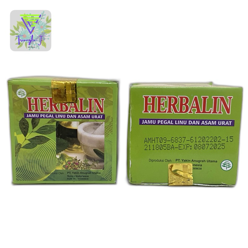 

HERBALIN - KAPSUL JAMU PEGAL LINU DAN ASAM URAT - 100% ORIGINAL