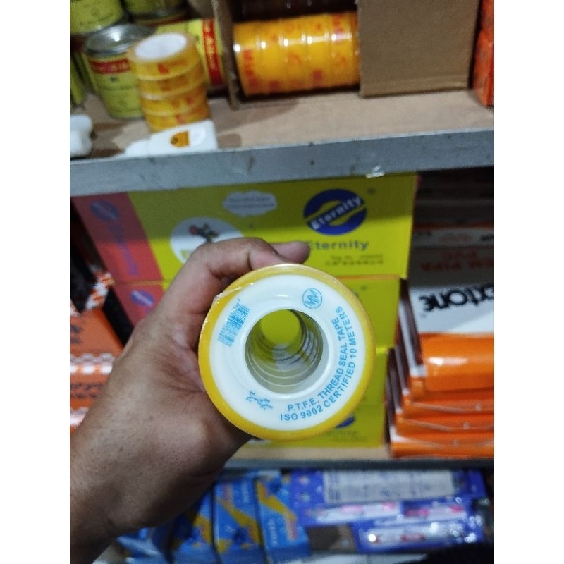 

isi 10 pcs selotip miami sealtape 10m