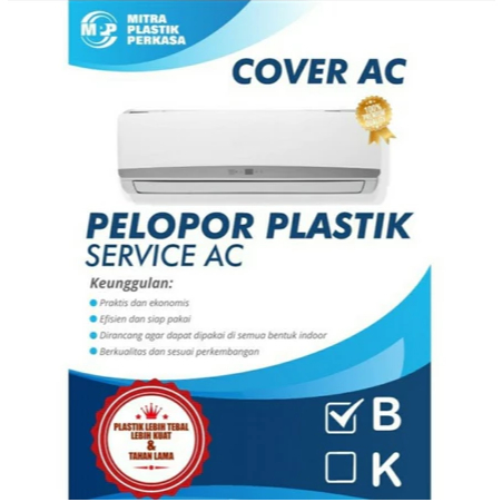 PLASTIK CUCI AC 1/2 PK SAMPAI 1 PK / PLASTIK CUCI AC 1/2PK SAMPAI 2 PK UKURAN BESAR