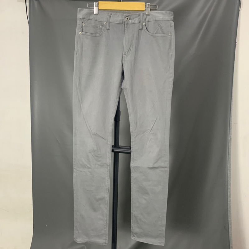 Celana Jeans GU Global Uniqlo Denim Panjang Grey