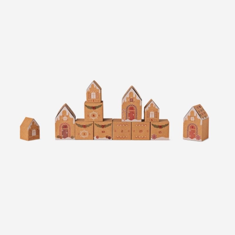 

FLYING TIGER FTC ADVENT CALENDAR BOXES MIXED HOUSE 24 PCS KALENDER ADVENT NATAL