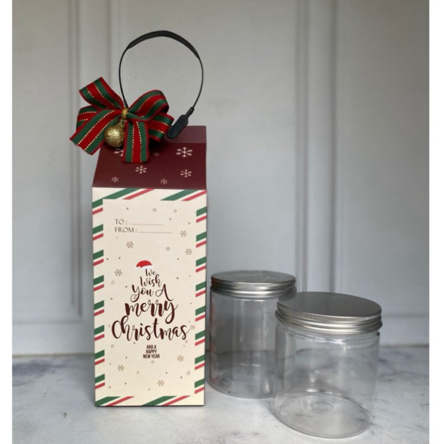 

5 box cookies Natal,dus cookies,box natal,box kue natal