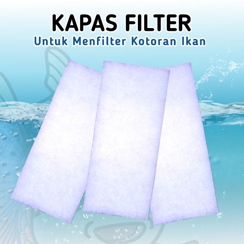 Kapas Filter Akuarium Dakron Busa Kapas Filter Akuarium
