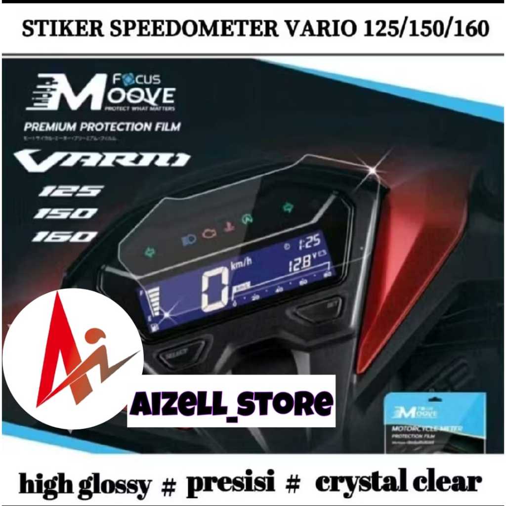 Stiker Speedometer Vario 125/150/160 Stiker Antigores Speedometer motor Vario 160/125/150 New dan Ol