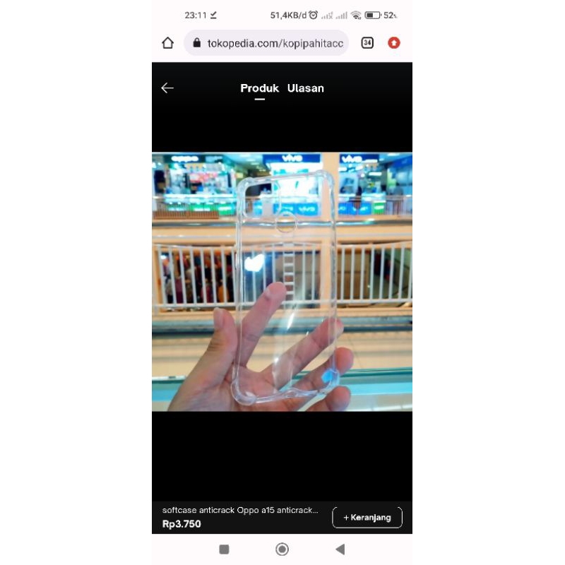 discount murah silikon oppo a15 Softcase kondom hp jellycase aksesoris hp anticrack promo murah gros