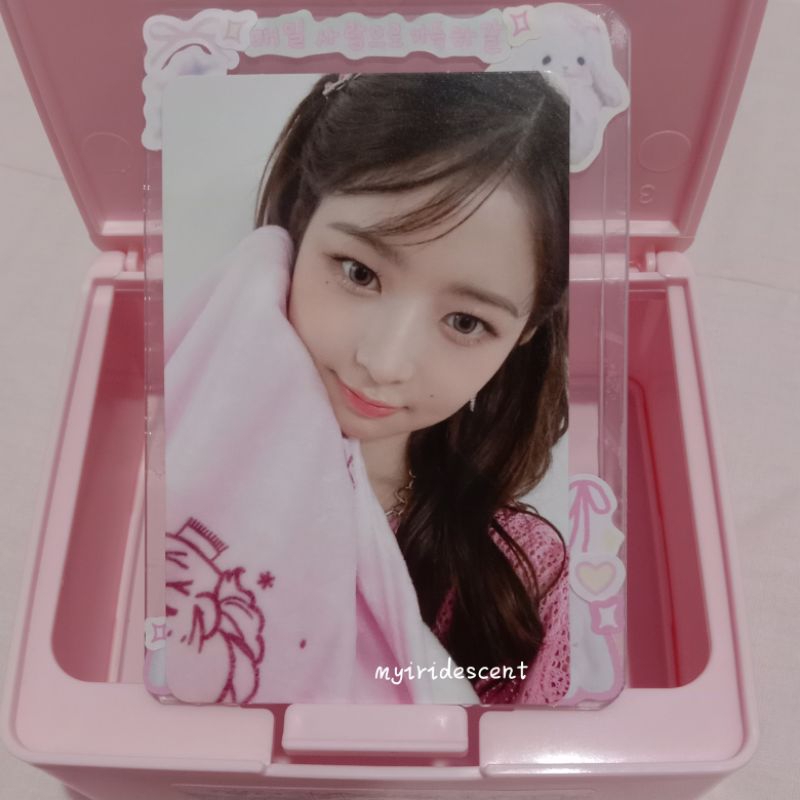 Official Photocard IVE Mine Singapore fs Rei Selimut