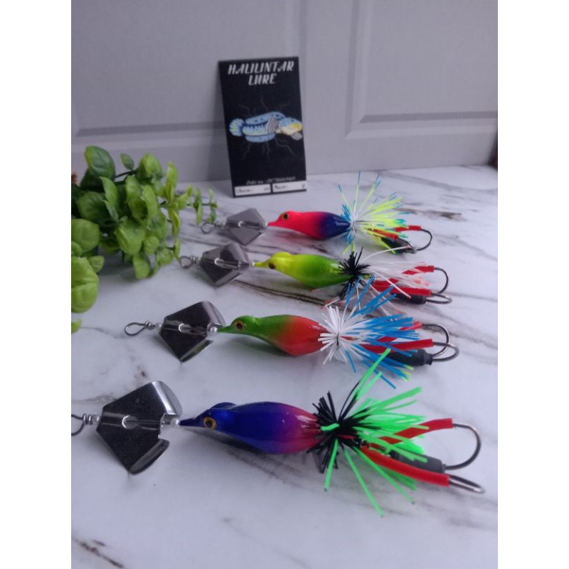 umpan sleter mini 12 gr/umpan casting Toman gabus