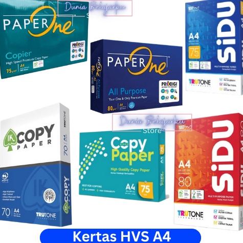 

ART O6G7 Copy Paper Kertas HVS A4 7 gr 1 RIM 5 Lembar