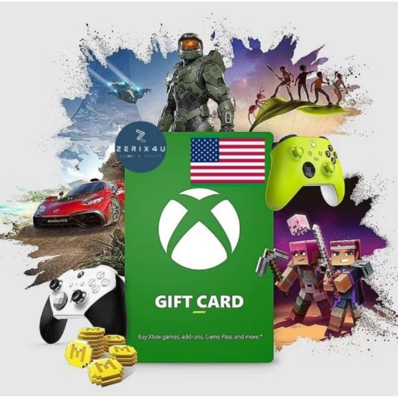 XBOX GIFT CARD 1 USD GIFT CARD USA AMERIKA SERIKAT UNITED STATES