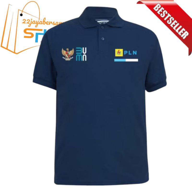 kaos polo PLN dan BUMN Garuda