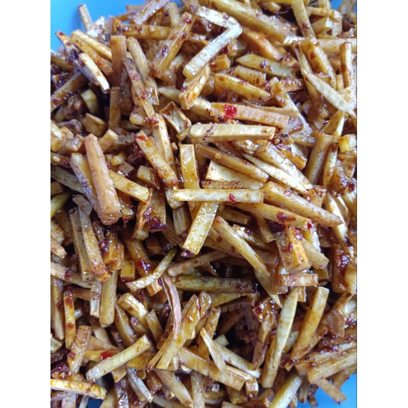 

kripik sukun mentega pedas manis 500gram