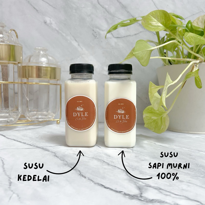 

Susu Sapi Murni Susu Kedelai 100% Minuman Sehat Original Perasan Sapi