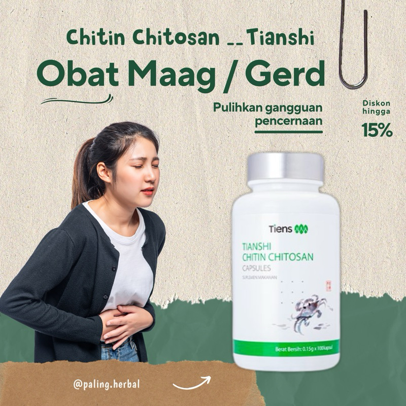 Obat Asam Lambung Kronis Maag Asam Lambung Chitin Chitosan Tiens Asam Lambung Obat Herbal China Orig