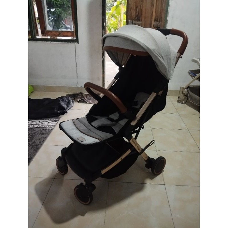 stroller esmio gold preloved