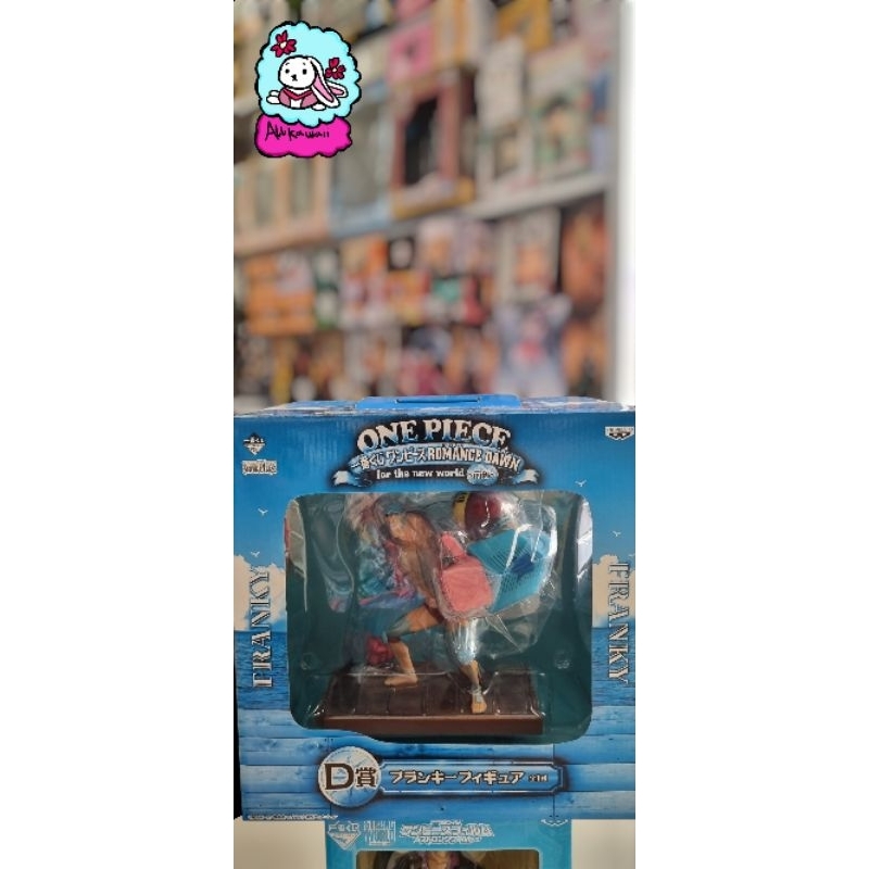 Bandai Ichiban Kuji Romance Dawn Action Figure Original One Piece Franky (D Prize)