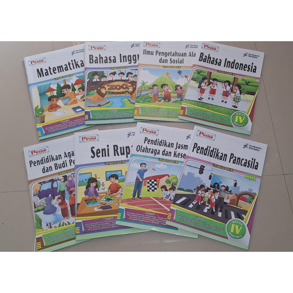 LKS Kelas 4 SD/MI Kurikulum Merdeka Semester 2