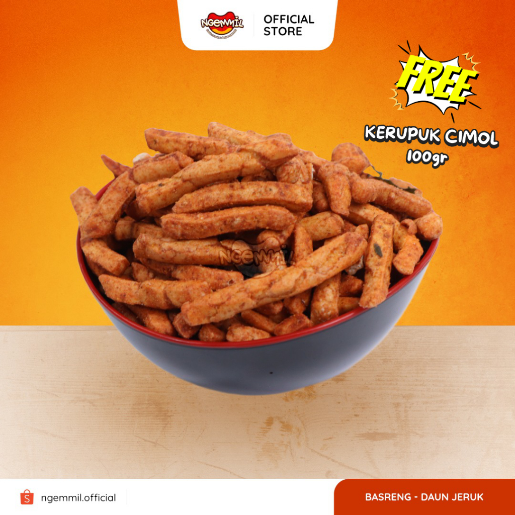 

NGEMMIL BASRENG STIK PEDAS DAUN JERUK 500 GRAM