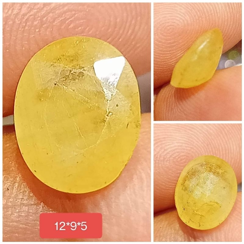 Natural Yellow Safir