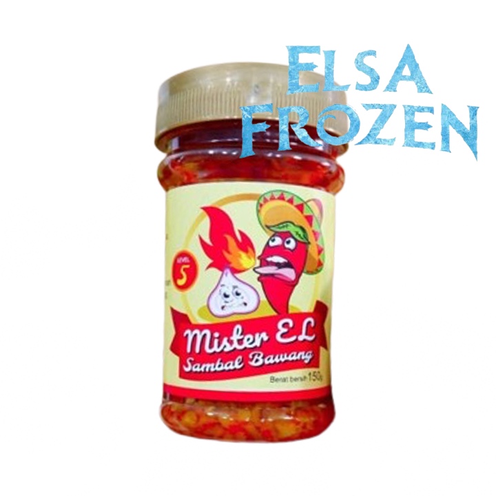 

MISTER EL SAMBAL BAWANG LEVEL 5 150GR AWAS KETAGIHAN