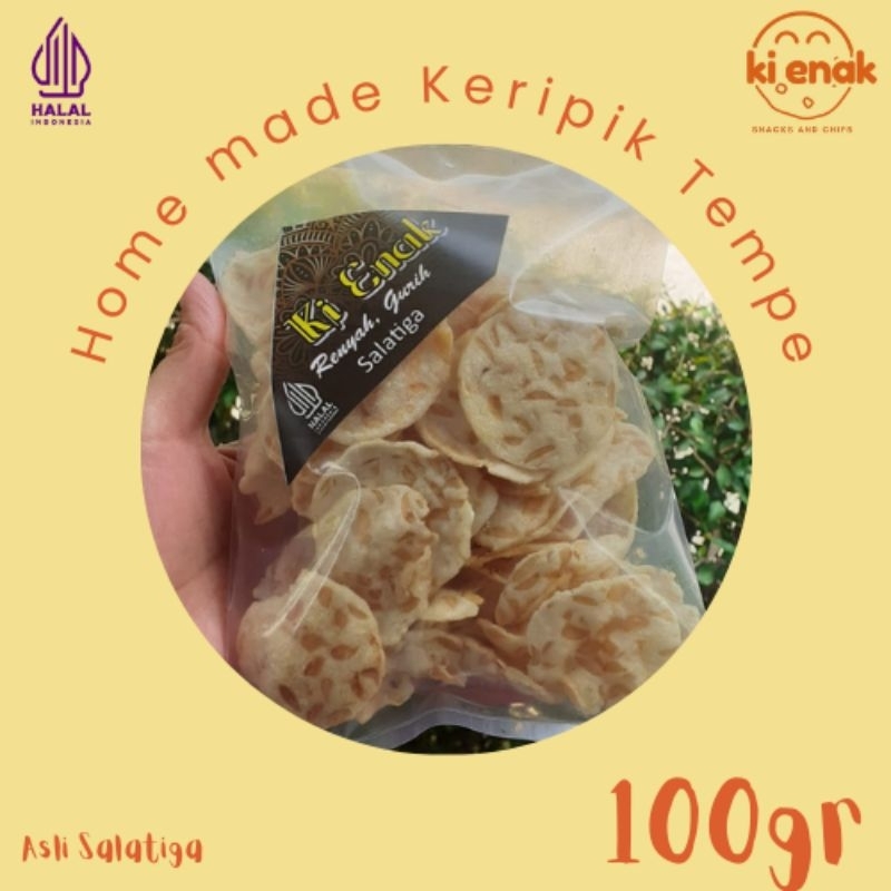 

100 gr Home Made Keripik Tempe Asli Salatiga