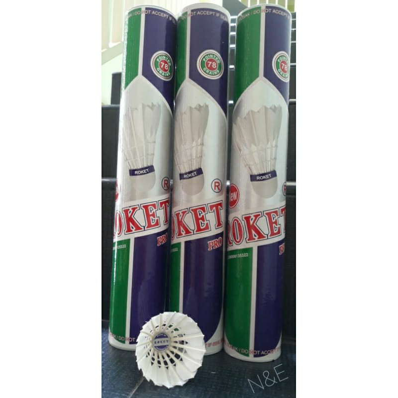 SHUTTLECOCK ROKET KOK BADMINTON ORIGINAL
