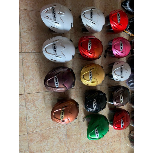 HELM INK CX22 CX25 BEKAS ORIGINAL MULUS LAYAK PAKAI WARNA LENGKAP