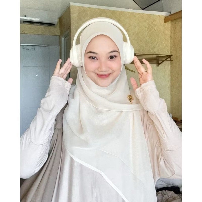𝗣𝗮𝗿𝘁 #𝟰 - Jilbab Paris Jadul Polos Varisha