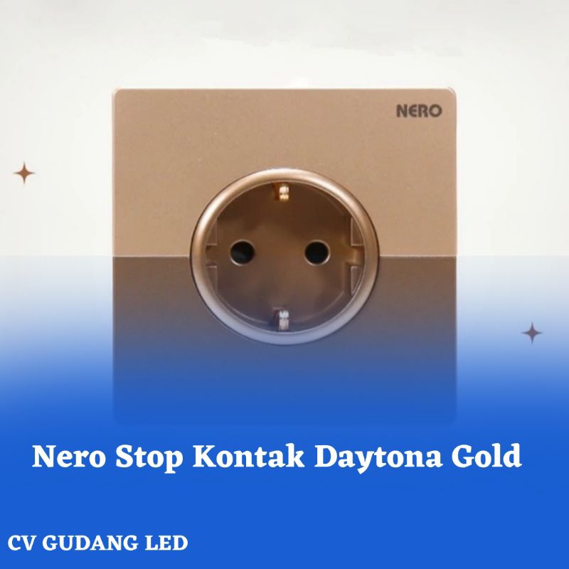 Nero Stop Kontak Daytona Gold
