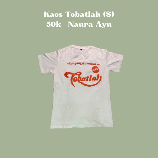 Kaos Tobatlah Size S - Naura Ayu