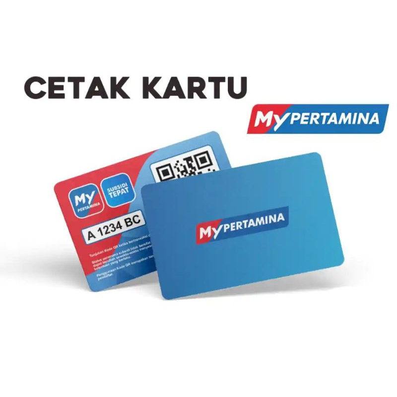

Cetak Kartu My Pertamina / Cetak Kartu Pertamina Anti Luntur