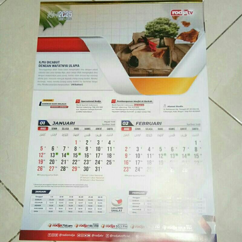 

KALENDER RODJA 2025 M
