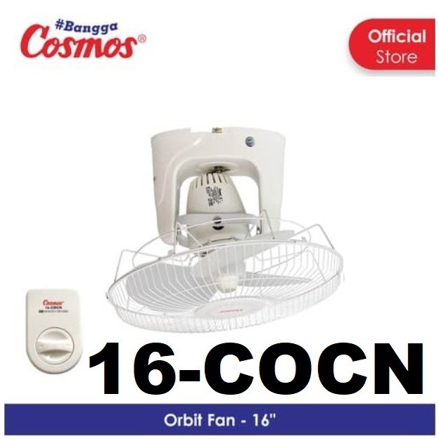 Kipas angin auto fan COSMOS 16COCN 16INCH / orbit fan / kipas angin plafon 16 COCN 16-COCN