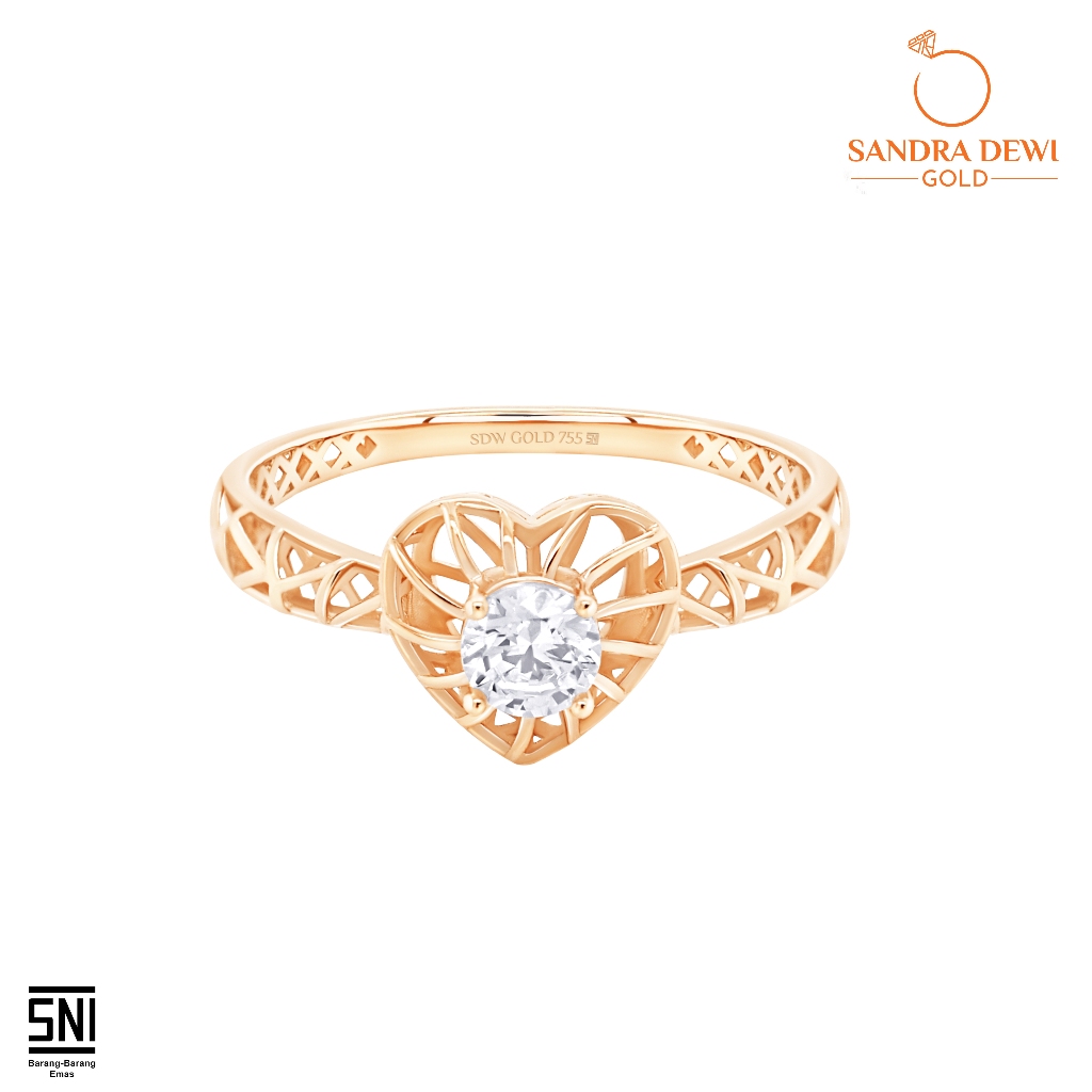 Set SDW Gold Lines Heart Collections