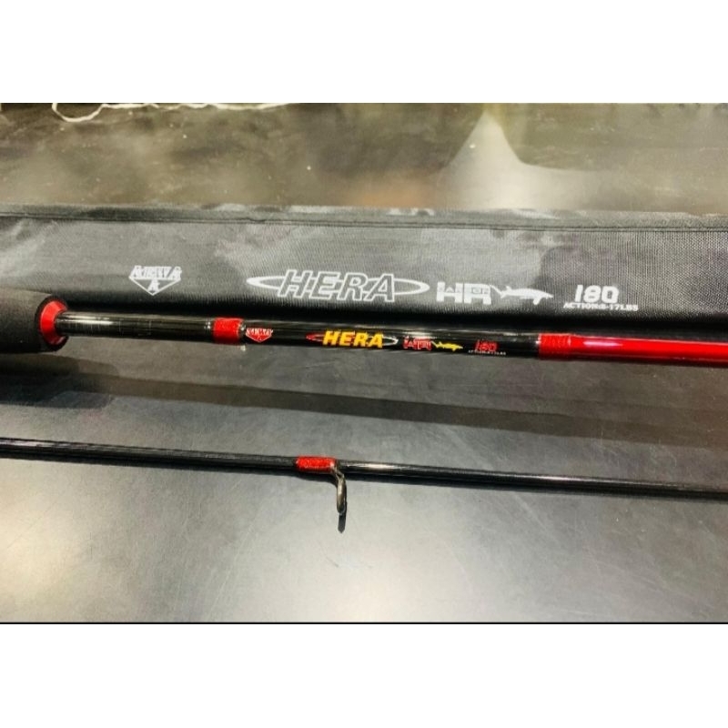 Joran Spinning Aewa Hera Carbon Solid 8-17lb