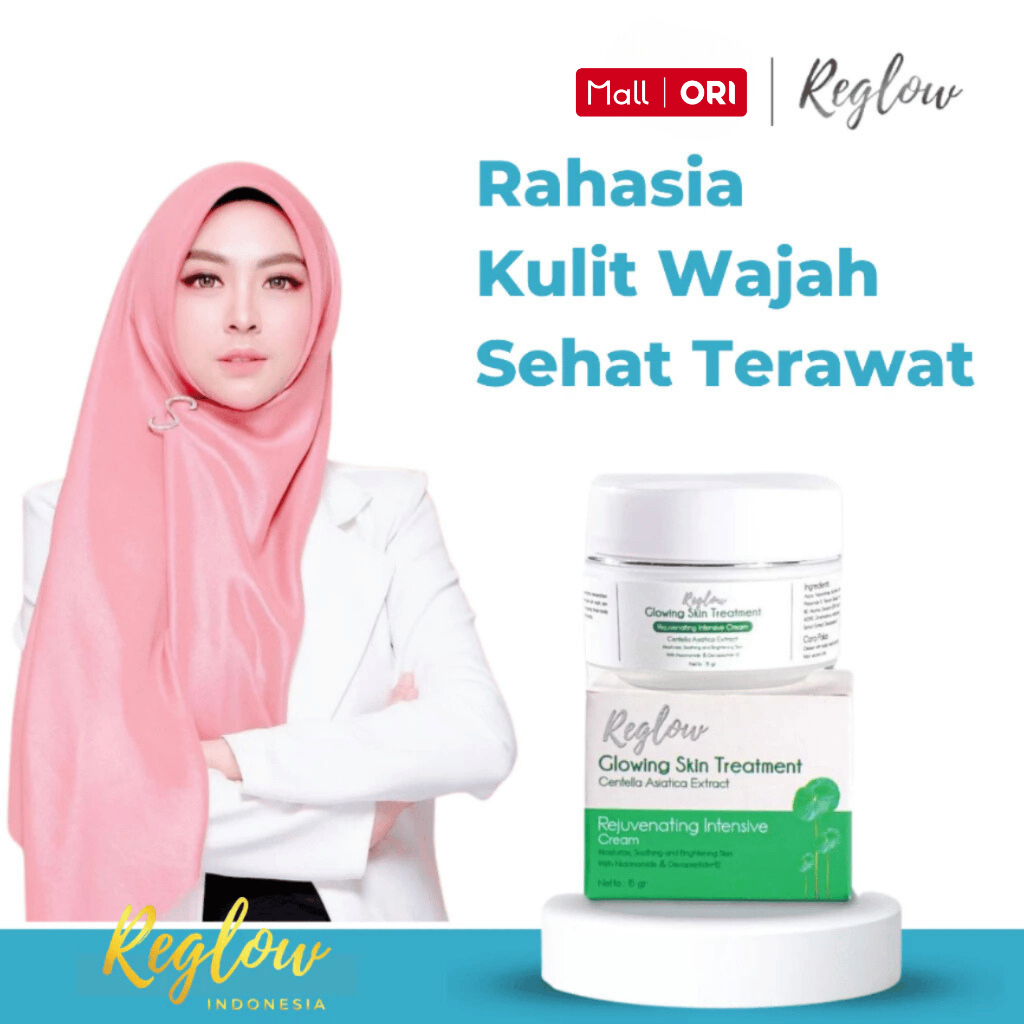 REGLOW Day Cream Rejuvenating Intensive Krim Siang Pelembap Anti Aging Original Bpom