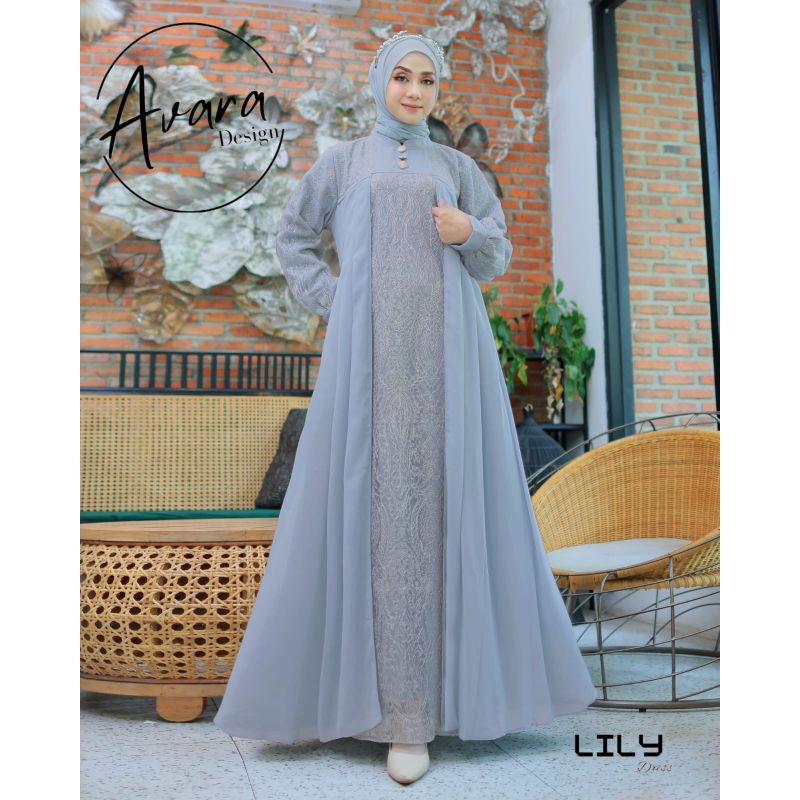 GAMIS WANITA LILY DRESS(DN)