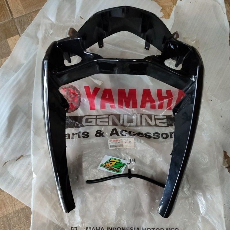 Front panel dada dasi tameng depan mio soul sul sol karbu 14D hitam black mx original ygp / 14D-F831