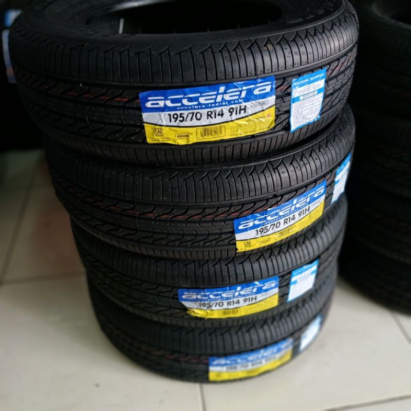 ban mobil ukuran 195 70 R14 Accelera ecoplus produksi terbaru ban 195/70 r14 murah berkualitas