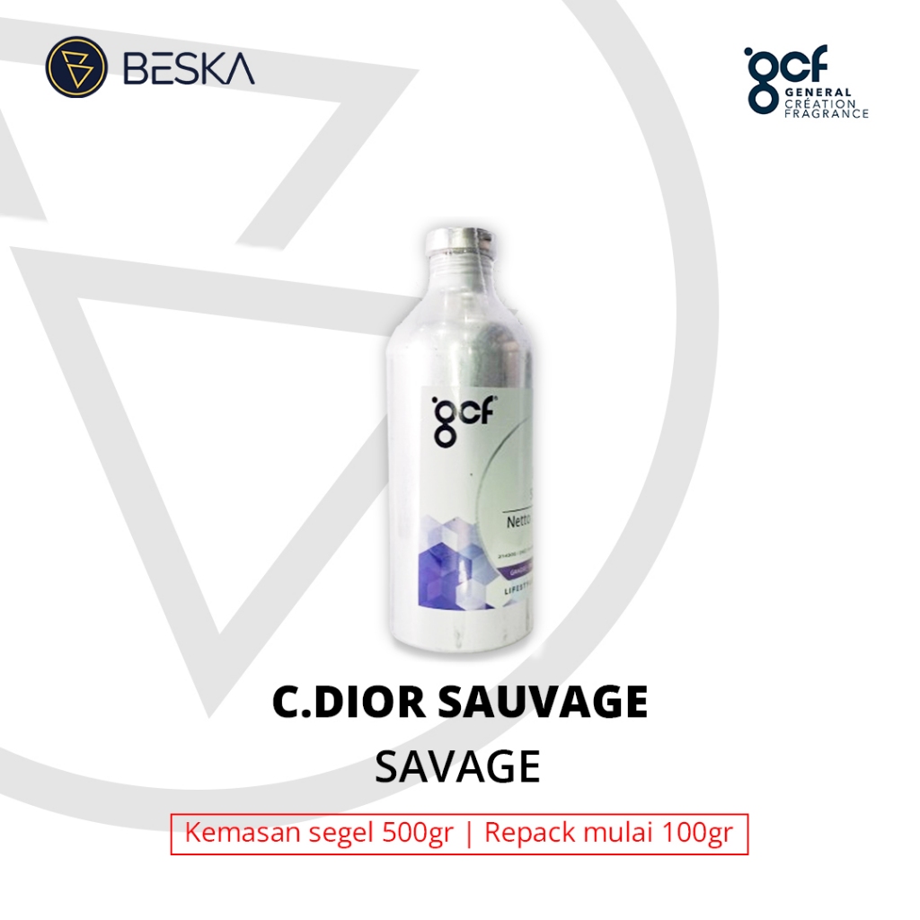 SAVAGE - GCF | C.DIOR SAUVAGE REPACK BIBIT PARFUM MURNI
