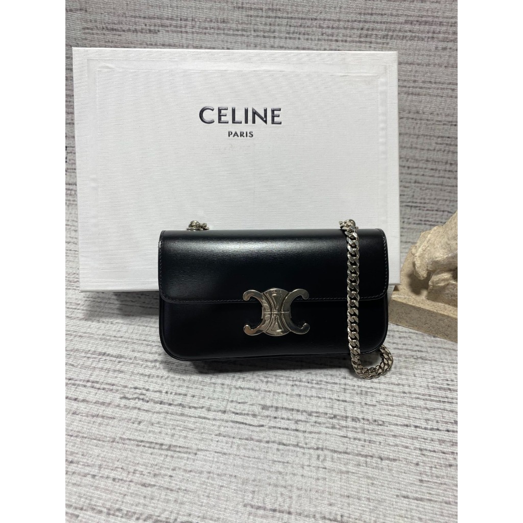 Tas Celine Chain Triomphe Teen Bag