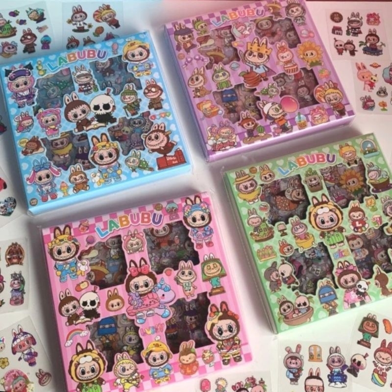 

Labubu Sticker Kuromi Nano Kotak Stiker Mini Labubu isi 100 lembar Mainan Dekorasi Hobi Koleksi Anak Termurah Terlaris Sticker Tiktokan Stiker Karakter Momo Sincan Lotsho Melodi Terbaru