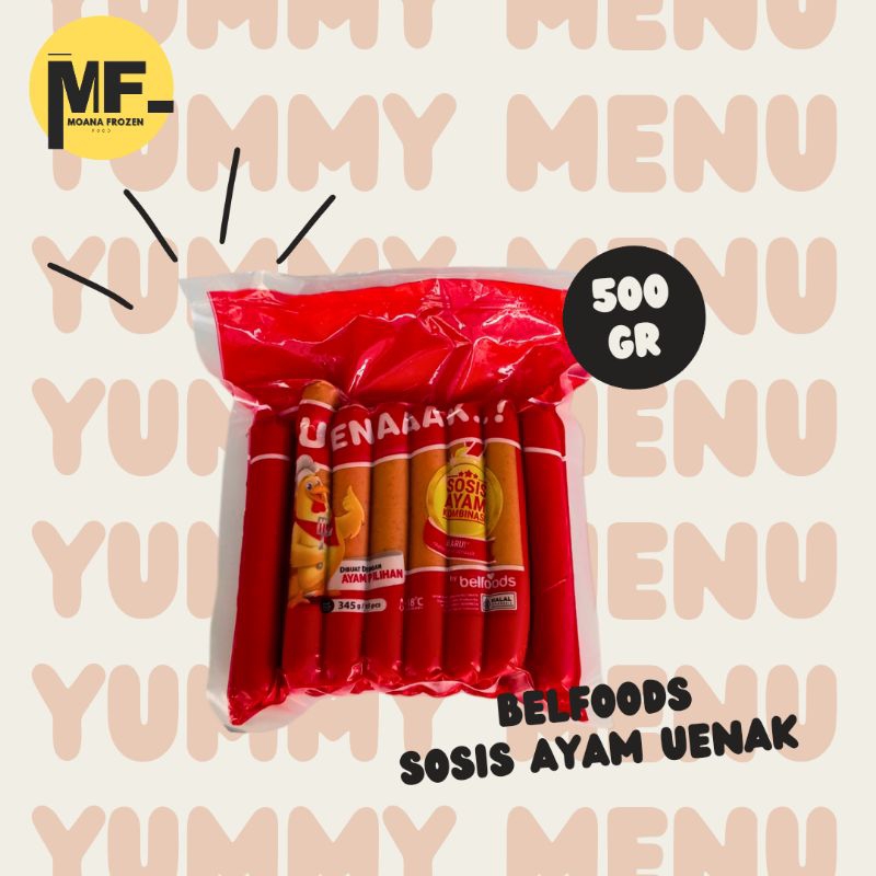 

Belfoods - Sosis Ueenak 345gr