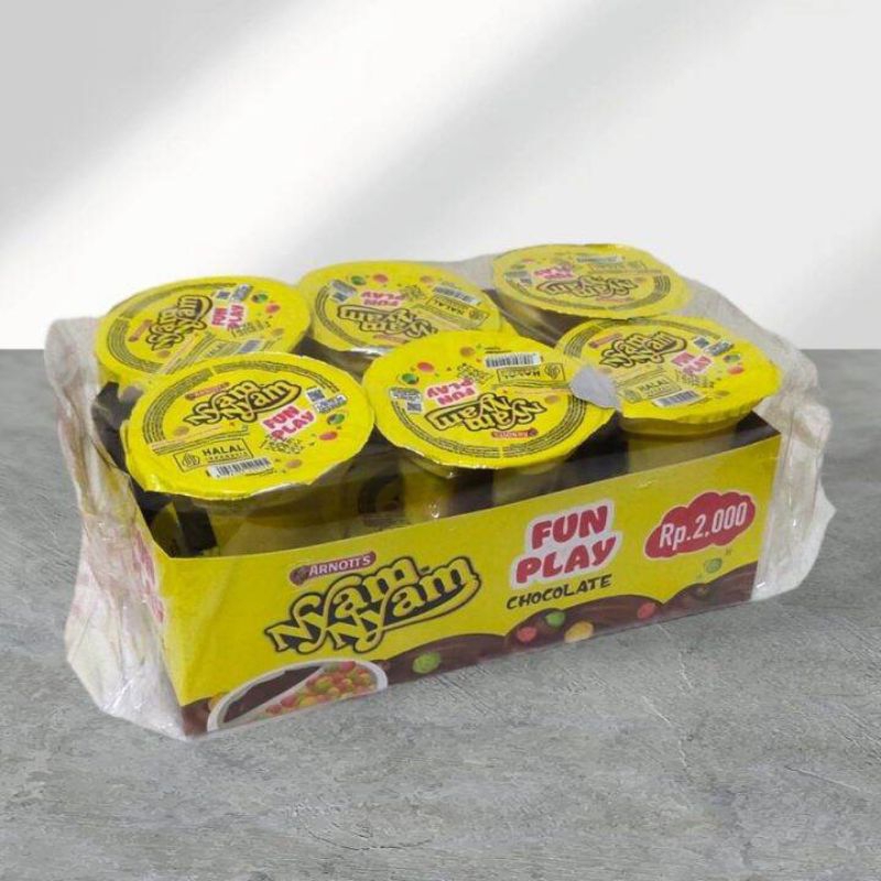 

Nyam-nyam bubble puff coklat fun play