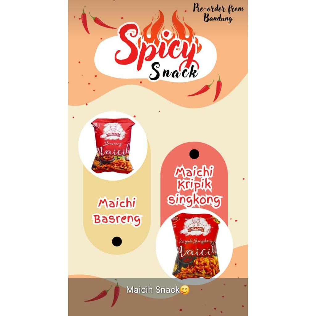 

Spicy Snack Keripik Singkong dan Basreng