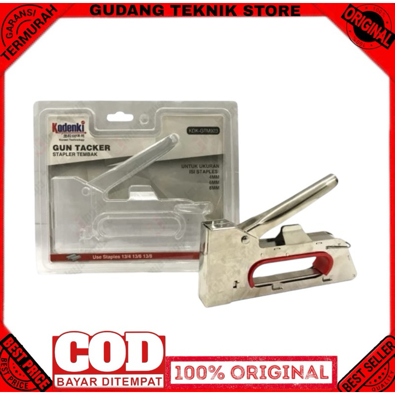 

Kodenki staples gun R23 tacker stapler jok tembak hekter manual
