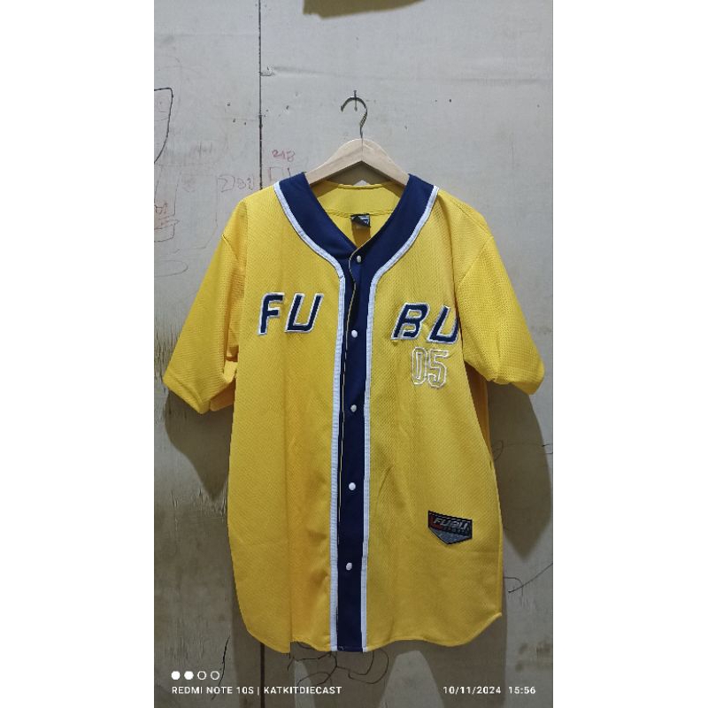 jersey fubu warna kuning dan dark navy