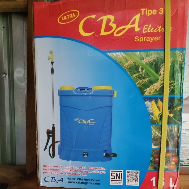 tangki elektrik CBA tipe 3 16liter