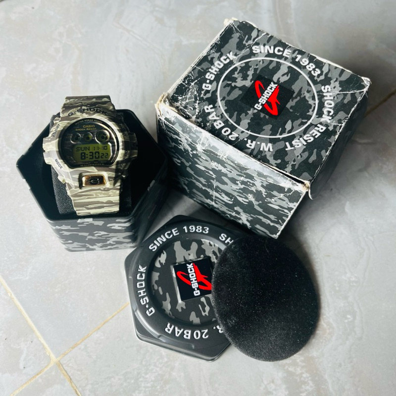 Jam casio G shock GDX 6900 camo (original bekas)